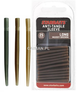 Rurka STARBAITS Antysplątaniowa 4cm-Zielona 25SZT.