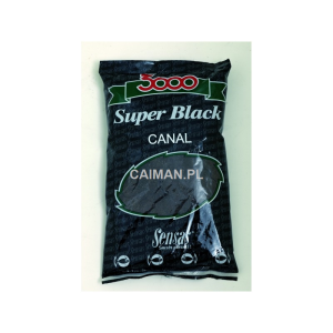 Zanęta SENSAS 3000 Super Black Canal 1kg